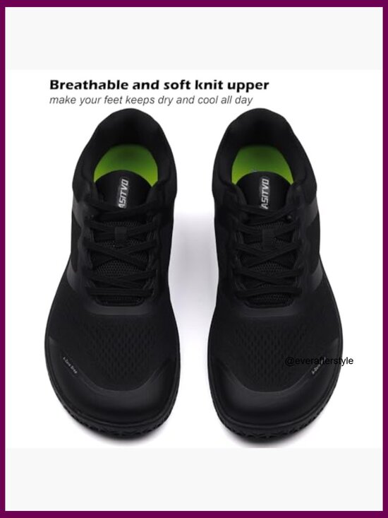 Barefoot Shoes Wide Toe Box Zero Drop Sole Knit Upper main image 4